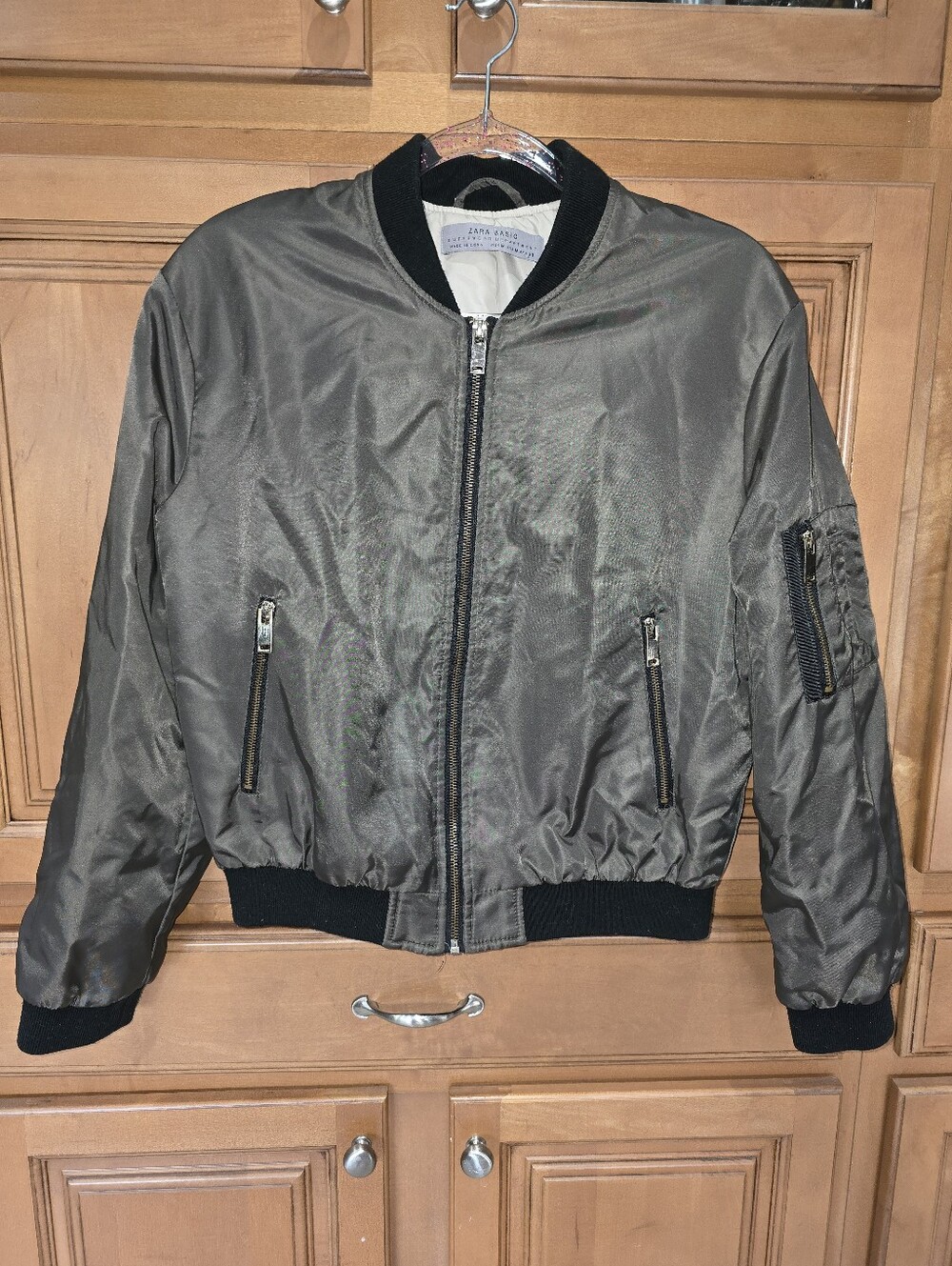 Zara Basic Bomber Jacket
